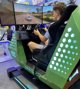 Thú vị 4doof F1 đua mô phỏng trong nhà 3 màn hình xe lái xe mô phỏng làm bằng PC kim loại cho công viên giải trí Rides - Product Image 3