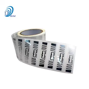 UHF RFID רטוב שיבוץ תווית מדבקת RFID מדפסת