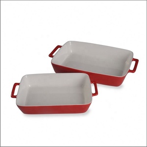 Prix d'usine Lot de 2 plats de cuisson <span class=keywords><strong>en</strong></span> <span class=keywords><strong>céramique</strong></span>, vaisselle <span class=keywords><strong>en</strong></span> gros, assiettes, plats <span class=keywords><strong>à</strong></span> <span class=keywords><strong>tarte</strong></span> et plats <span class=keywords><strong>à</strong></span> gratin <span class=keywords><strong>en</strong></span> <span class=keywords><strong>céramique</strong></span> - Product Image 3