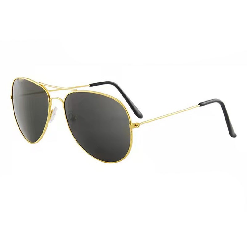Monture or-lentille grise