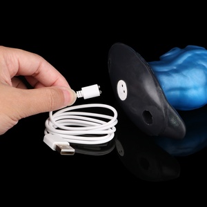 YOCY Mordaza de cuero con dildo vibrador de tentáculo de pulpo, correas de sujeción para bondage, para juegos sexuales BDSM de fantasía para adultos - Product Image 4