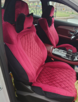 Ensemble de housses de siège de voiture personnalisées en Offre Spéciale ensemble complet de haute qualité protecteur de siège en velours pour JETOUR X70 PLUS 2023-2024