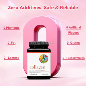 Collagène hydrolysé enrichi en vitamine C 6000 mg, complément alimentaire pour la peau, les cheveux et les ongles, 290 <span class=keywords><strong>comprimés</strong></span>, <span class=keywords><strong>comprimés</strong></span> de collagène - Product Image 4