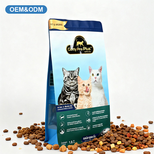 Sacchetto con Fondo Piatto e Soffietto Laterale Personalizzato da 1,5kg 1,8kg 2kg <span class=keywords><strong>per</strong></span> Confezionamento di Cibo <span class=keywords><strong>per</strong></span> Cani e Gatti - Product Image 1