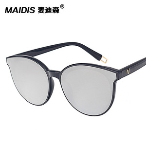 Maidis Sunglasses Women Pc Frame Ac Lens Uv400 Protection Class 2 Sunshades Gold Color - Product Image 1