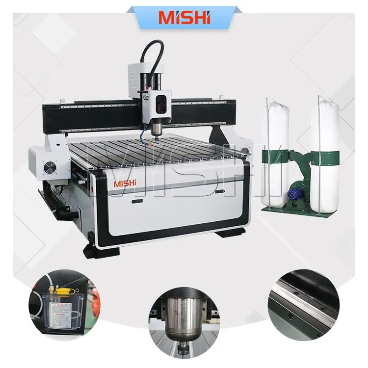 MISHI fresadora cnc de tamaño pequeño 1212 4x4 1200x1200mm 1212 máquina de grabado CNC de pájaro carpintero