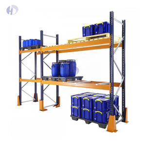 Étagère de rangement réglable en acier à usage moyen, étagère de stockage à usage moyen pour l'usine de <span class=keywords><strong>Rack</strong></span> d'entrepôt - Product Image 2