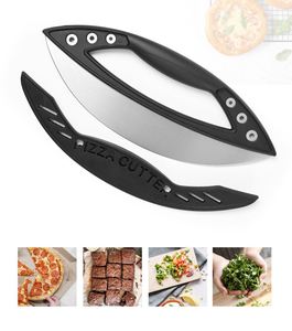Stainless Steel Multi-Functional Pizza Cutter Black Eco-Friendly Home <b>Kitchen</b> Tool 30x11cm - Product Image 4