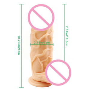 Big Bear P 26CM Panjang Tebal Simulasi <span class=keywords><strong>Penis</strong></span> Dildo Mainan Seks Dewasa 1.1kg Lebar 7cm - Product Image 6