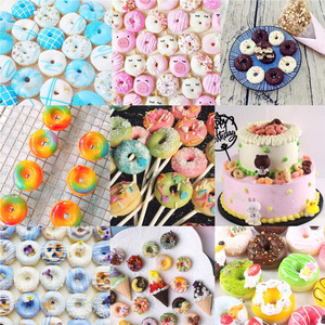 Molde de Silicona Personalizado de 48 Cavidades para Donuts Pequeños, Molde para Cubitos de Hielo, Moldes para Donuts, Hazlo Tú Mismo - Product Image 5