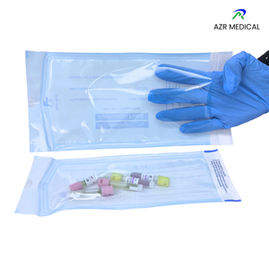 Sacos de Esterilização Autoclaváveis com Selagem Automática Certificados ISO, 200 Unidades, Consumíveis Médicos de PET e Papel para Ferramentas Odontológicas e de Tatuagem - Product Image 1