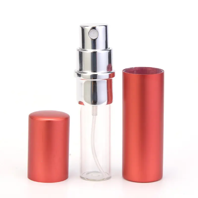 Stz P588 — Mini pompe 5ml, bouteille en Aluminium, flacon de parfum Compact, Spray pour parfum, voyage, Portable, Spray, vide