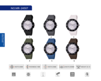 OEM ODM 5ATM Étanche Logo Personnalisé Luxe Résistant à l'Eau Japon Mouvement TPU Bracelet Quartz Montre pour Hommes