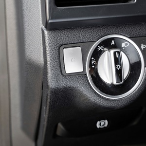 Mercedes-Benz Interior Fog <b>Light</b> <b>Switch</b> Button Sticker Metal Self-Adhesive Reusable <b>Door</b> Control Panel Accessory - Product Image 2