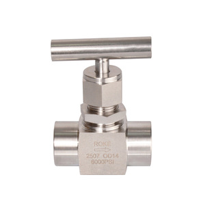 วาล์วเข็ม ROKE รุ่น 2507 OD14 6000PSI ควบคุมการไหลแรงดันสูง สำหรับสื่อที่มีฤทธิ์กัดกร่อน - Product Image 5