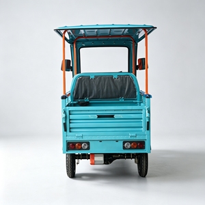 Eavy uuty leclectric ickickshaw 60V EAD CID atteratterriple Rake yystem leclectric ricricycle para assenger y Argo ransport - Product Image 5