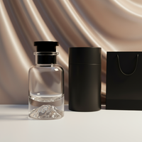 Custom Design Perfume Bottle Arabic Perfume Bottle 30ml 50ml 100ml Bulk Empty Fragrance Spray Glass Perfume Bottles with Box