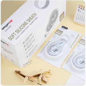 บิทูน คิวท์เทปแก้ไข 30 ม. <span class=keywords><strong>ป</strong></span>ลอกพลาสติก สีขาวบริสุทธิ์ <span class=keywords><strong>ป</strong></span>ลอดสารพิษ เรียบเนียน ฟิล์มเคลือบ แห้งเร็ว เขียนได้ สำหรับโรงเรียน<span class=keywords><strong>ป</strong></span>ระถม - Product Image 3