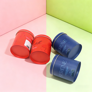 ตัวอย่างกล่องดีบุกสี่เหลี่ยมพิมพ์โลโก้ฟรี กล่องดีบุกเกรดอาหารหรูหรา กล่องดีบุกสีเงินทรงสี่เหลี่ยมและทรงกลมสำหรับบรรจุขนมและคุกกี้ - Product Image 1