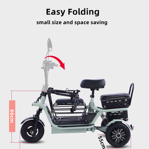 Vente directe d'usine de véhicules électriques à trois roues, tricycles électriques à toit ouvert, tricycles à deux <span class=keywords><strong>places</strong></span>, motos électriques - Product Image 6