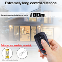 Certifié CE 4 canaux 315mhz télécommande sans fil qualité supérieure Clone Type porte de rechange à distance