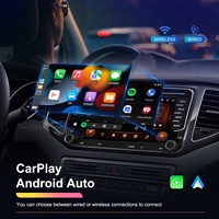 Autoradio Android Podofo 7'' 2+64 Go Carplay GPS WiFi USB Type-C pour VW/PASSAT/SKODA/POLO/GOLF/SEAT OEM ODM Personnalisé