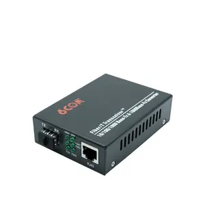 Convertitore multimediale 6COM 1000M da 10/100/1000Base-Tx a 1000Base-LX con porta SFP