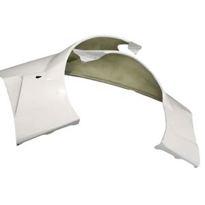 Pour 2005-2013 Corvette <span class=keywords><strong>C6</strong></span> <span class=keywords><strong>Z06</strong></span> Style de course 50mm garde-boue avant plus large (paire) fibre de verre FRP - Product Image 3