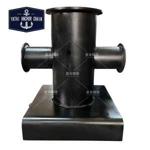 โซ่ยึดเรือยี่ห้อ Yatai แบบ Single Cross Bollard พร้อมเหล็กกันลื่นสำหรับอุปกรณ์จอดเรือ - Product Image 4