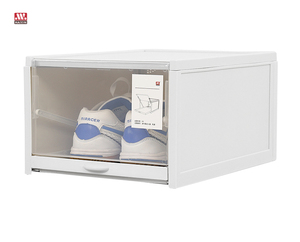 Haixin, 3 uds., caja <span class=keywords><strong>de</strong></span> <span class=keywords><strong>zapatos</strong></span> <span class=keywords><strong>de</strong></span> <span class=keywords><strong>plástico</strong></span> <span class=keywords><strong>de</strong></span> gran tamaño, <span class=keywords><strong>contenedores</strong></span> <span class=keywords><strong>de</strong></span> almacenamiento con logotipo personalizado, cajón transparente, caja <span class=keywords><strong>de</strong></span> <span class=keywords><strong>zapatos</strong></span> <span class=keywords><strong>de</strong></span> almacenamiento transparente - Product Image 2