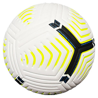 Ballon de football professionnel de taille officielle, poids standard, avec vessie en caoutchouc écologique, logo personnalisé imprimé à l'écran, style Gravim 12 panneaux
