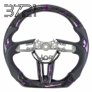 Volante de Fibra de Carbono Forjado Personalizado con Cuero para Mazda 3 Axela y Mazda 6 Atenza, Volantes de Carreras 2014-2025 - Product Image 1