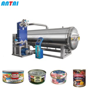 Máy tiệt trùng thực phẩm Nồi hấp cho thực phẩm đóng hộp Thiết bị khử trùng nhiệt độ cao - Product Image 5