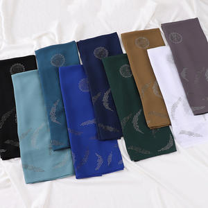 موضة جديدة وشاح الرأس الإسلامي حجر الراين عمامة الحجاب ماليزيا تودونغ باوال حجاب النساء المسلمات - Product Image 5