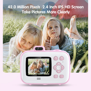 Hbnkh vente en gros caméra de dessin animé pour enfants école étudiant Photo enregistreur vidéo couleur numérique enfants venus - Product Image 2