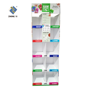 Nieuw Ontwerp Op Maat Gemaakt Diy Kartonnen Winkel Promotionele Vloer Pos Planken Papier Pallet Display Rack - Product Image 2
