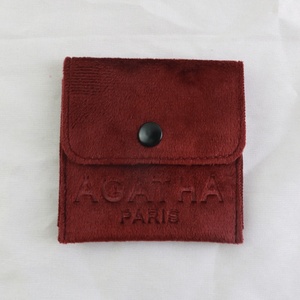 Bolsa de Terciopelo Personalizada, Bolsa de Ante Tipo Sobre, Bolsa de Microfibra Elegante para Exhibición de Joyería, Bolsa de Regalo para Aretes y Collares - Product Image 6