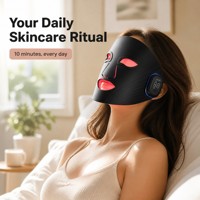 Masque facial LED EYCO personnalisé à lumière rouge pour thérapie cutanée