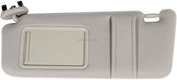 Gauche Côté Conducteur Beige Pare-Soleil pour 2006 2007 2008 2009 2010 2011 pour Toyota Camry sans Toit Ouvrant
