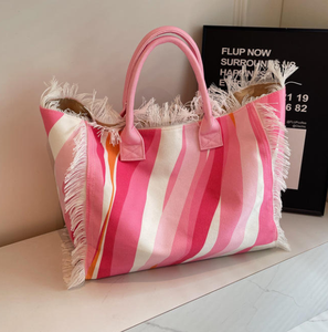 Portefeuille de loisirs à motif pour femmes Sac de plage d'été Grande capacité Sac à main - Product Image 3