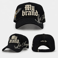 Casquette de baseball en jean avec logo personnalisé, broderie 3D en relief, snapback, streetwear unisexe, été, vente en gros, marque privée, usine OEM