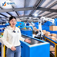 Système robotique industriel de manutention de colis, solution d'induction automatique de colis pour l'automatisation de la logistique d'entrepôt