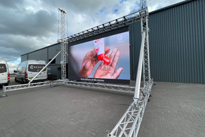 Écran LED P3.91 d'extérieur IP65 étanche 4K pour animation et spectacles en direct, location de scène, mur LED haute luminosité, garantie 5 ans - Product Image 4