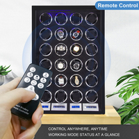 Kotak jam tangan Digital layar sentuh, arloji mewah aman dengan Remote Control, layar sentuh dapat disesuaikan