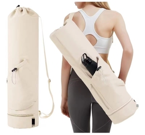 Vente en gros <span class=keywords><strong>de</strong></span> logo personnalisé <span class=keywords><strong>sac</strong></span> <span class=keywords><strong>de</strong></span> transport pour <span class=keywords><strong>yoga</strong></span> <span class=keywords><strong>sac</strong></span> <span class=keywords><strong>de</strong></span> gym <span class=keywords><strong>sac</strong></span> <span class=keywords><strong>de</strong></span> tapis <span class=keywords><strong>de</strong></span> <span class=keywords><strong>yoga</strong></span> en nylon à poche zippée étanche - Product Image 4