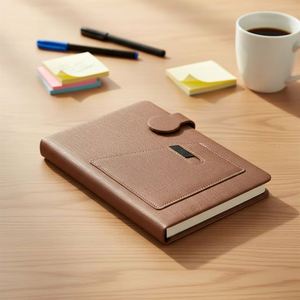 สมุดบันทึกปกหนัง PU สำหรับวางแผนการดูแลตนเอง ขายส่ง สมุดวางแผนปี 2026 - Product Image 4