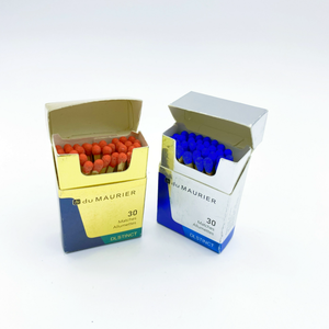 <span class=keywords><strong>Paquet</strong></span> personnalisé de boîtes <span class=keywords><strong>d</strong></span>'allumettes dorées allumettes en bois tête <span class=keywords><strong>d</strong></span>'allumettes de sécurité allumettes en bois briquets accessoires pour fumeurs cigarettes hôtel - Product Image 2