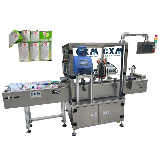 Automatic Orientation Tax Stamp Sticker Labeling Machine for Glass Bottles Metal Cartons Snus Jars Efficient Quick Application