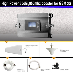 Amplificador de Señal Móvil GSM 2G 3G con Cobertura de 100-300m, Ganancia de 75-80dB y 3 Años de Garantía - Product Image 3