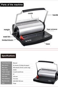 Máy tính để bàn U Tay Cầm Chiếc Lược Máy Tính Ràng Buộc Văn Phòng Cuốn Sách Văn Phòng Phẩm - Product Image 3